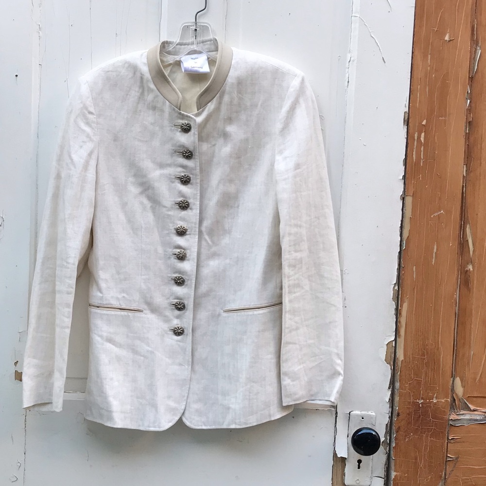 Edelheir by Meindl linen blazer Size Small Germany